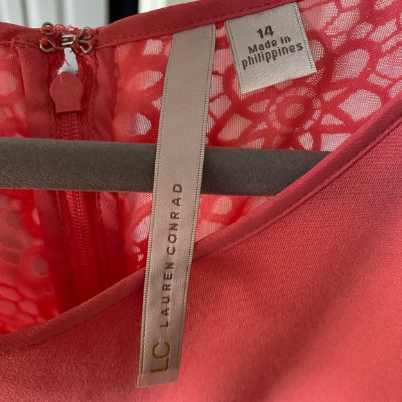 Lauren Conrad Pink/Peach dress - Picture 3 of 3
